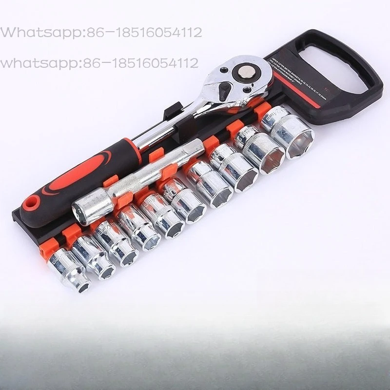 Cross-border Multifunctional 12 Pieces Ratchet Socket Wrench Set Manual Auto Repair Home Quick Ratchet Wrench
Cross-border Multifunctional 12 Pieces Ratchet Socket Wrench Set Manual Auto Repair Home Quick Ratchet Wrench