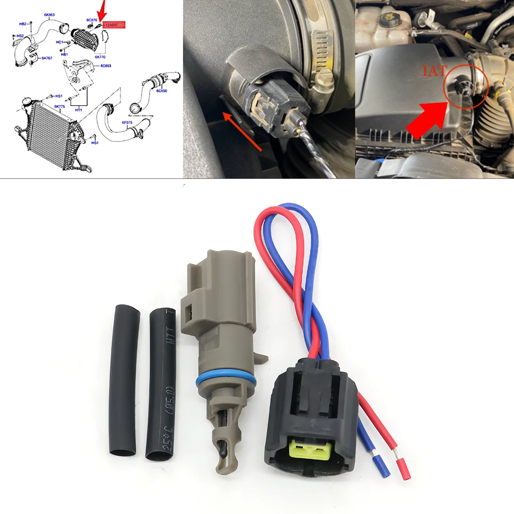 Датчик температуры впускного воздуха для Ford F150 F250 F350 C-Max Galaxy Transit Ranger Focus Mondeo для Lincoln MKC MKX MKS MKT MKZ
Датчик температуры впускного воздуха для Ford F150 F250 F350 C-Max Galaxy Transit Ranger Focus Mondeo для Lincoln MKC MKX MKS MKT MKZ