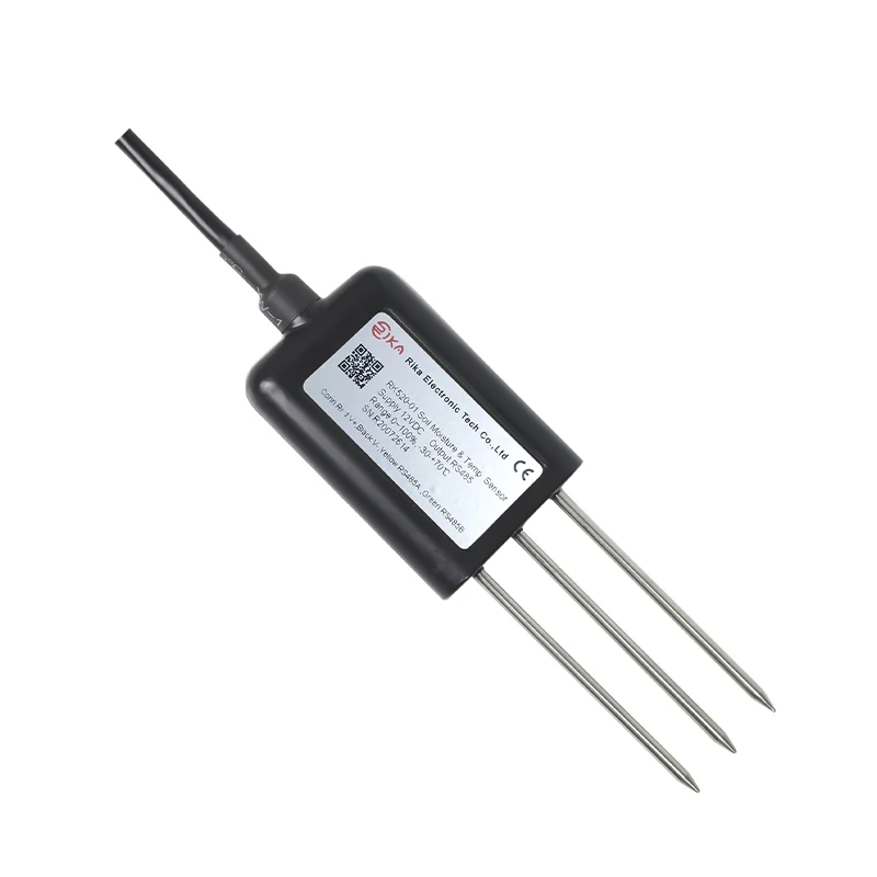 RK520-01 Soil Moisture Temperature Sensor Industrial IP68 ABS Waterproof Plant Soil Probe 4-20mA/0-5V/0-2V/RS485
RK520-01 Soil Moisture Temperature Sensor Industrial IP68 ABS Waterproof Plant Soil Probe 4-20mA/0-5V/0-2V/RS485