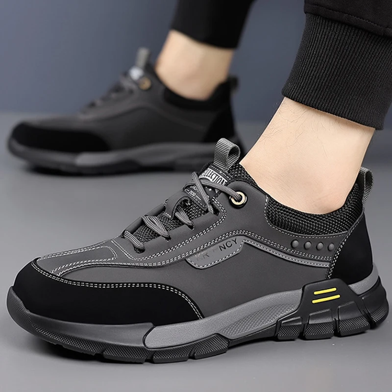 Men Leather Casual Shoes Outdoor Men's Casual Sneakers Male Comfort Lace Up Flats Sneakers Platform Concise Walking Men's Shoes
Men Leather Casual Shoes Outdoor Men's Casual Sneakers Male Comfort Lace Up Flats Sneakers Platform Concise Walking Men's Shoes