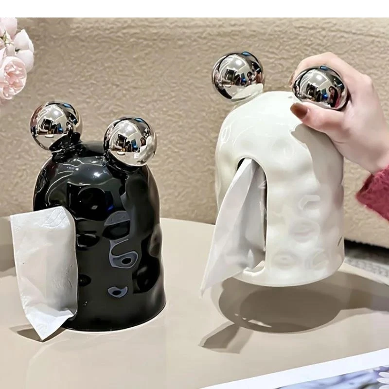Vertical Ceramic Tissue Box Living Room Ornaments Paper Holder Napkin Organizer Desktop Decoration Craft Boxes
Vertical Ceramic Tissue Box Living Room Ornaments Paper Holder Napkin Organizer Desktop Decoration Craft Boxes