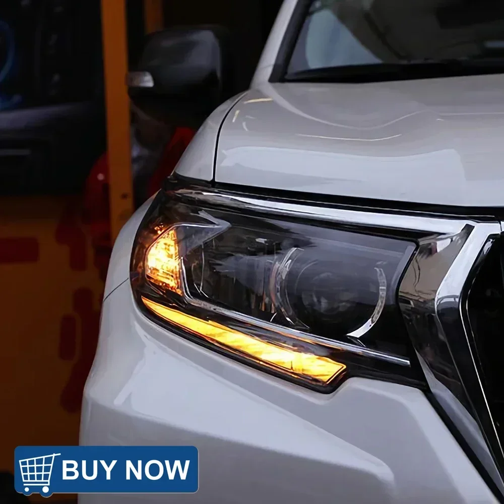 Для Land Cruiser Prado 2018-2023 автомобильные фары с высокой настройкой, дизайн, Стайлинг, светодиодные фары в сборе, обновление DRL, Лидер продаж
Для Land Cruiser Prado 2018-2023 автомобильные фары с высокой настройкой, дизайн, Стайлинг, светодиодные фары в сборе, обновление DRL, Лидер продаж