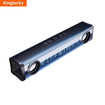 Kinglucky K100 Bluetooth Speaker Wireless Subwoofer 30W Powerful Deep Bass Power Bank Outdoor Party Hiking Music Fun