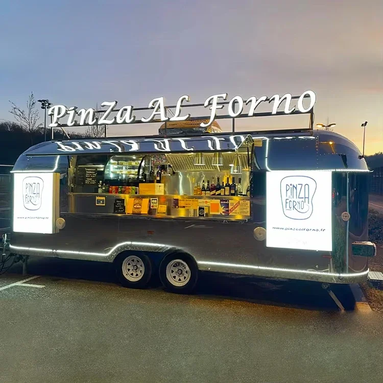 Customized DOT Valid Factory Wholesale 600*210*210cm Food Trailer Food Truck With Full Kitchen Food Cart
Customized DOT Valid Factory Wholesale 600*210*210cm Food Trailer Food Truck With Full Kitchen Food Cart