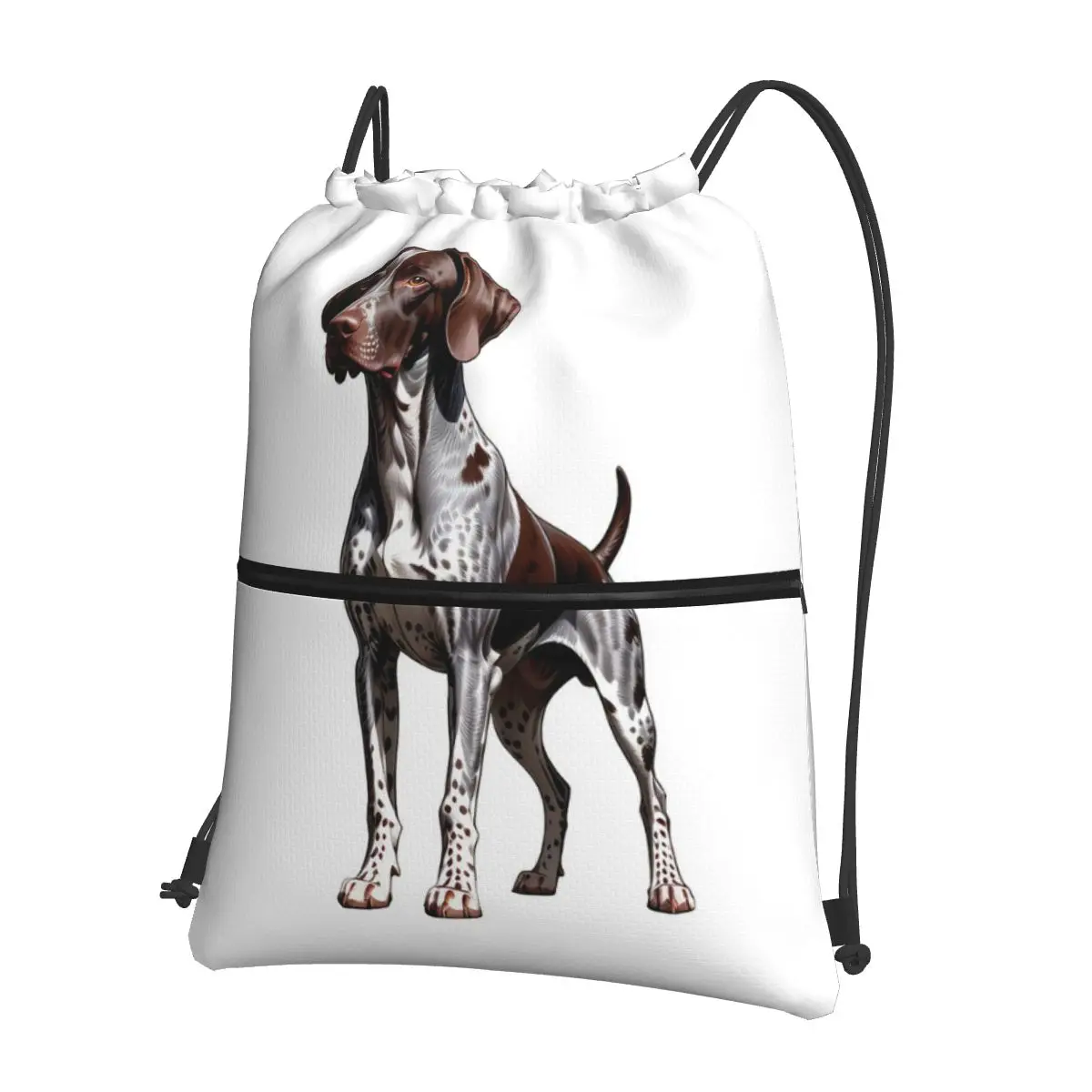 German Shorthaired Pointer Dog Bone And Paw Backpacks Portable Drawstring Bags Shoes Bag Book Bags for Travel School
German Shorthaired Pointer Dog Bone And Paw Backpacks Portable Drawstring Bags Shoes Bag Book Bags for Travel School