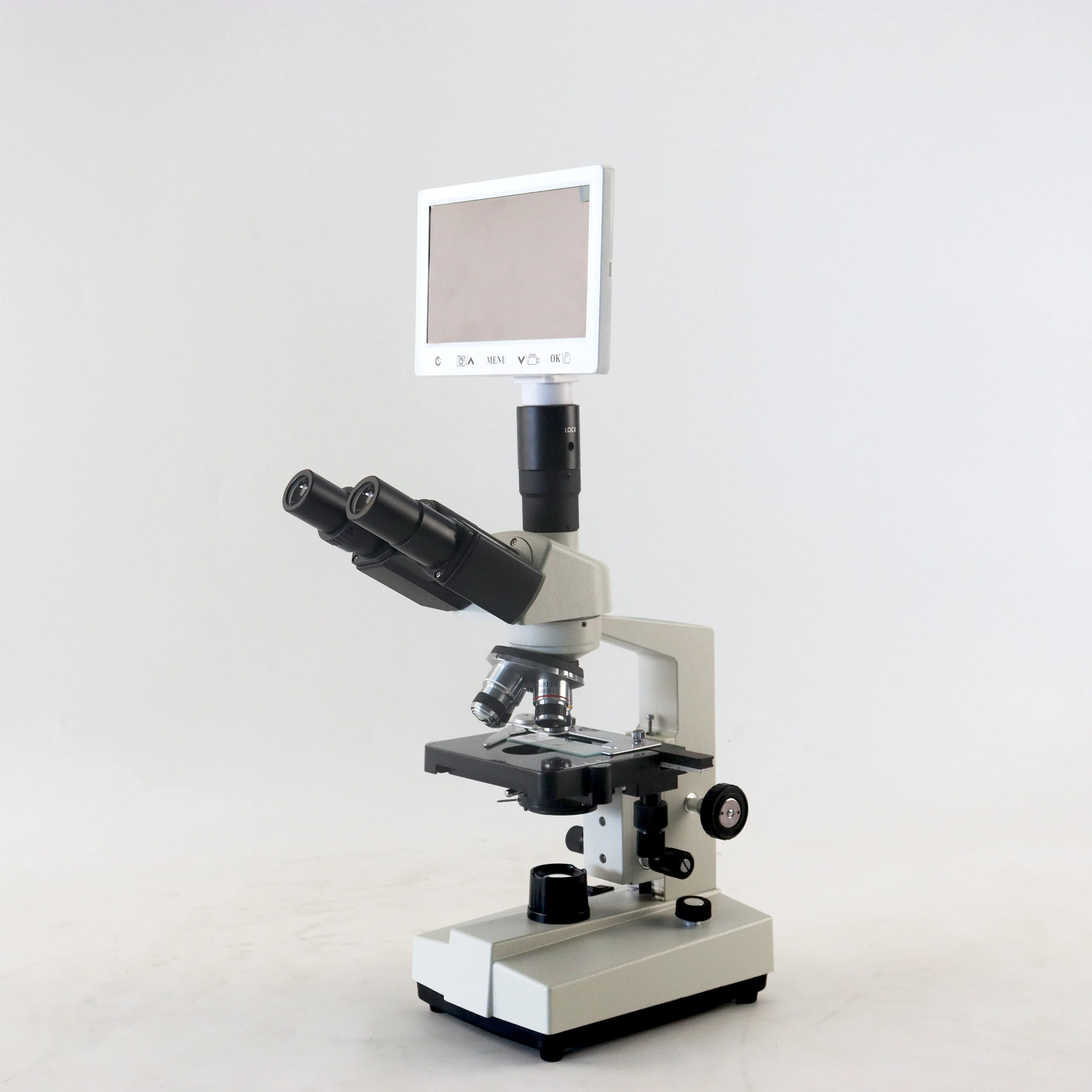 Hot sale 7" LCD screen 1600X portable biological digital trinocular microscope with mini stereo microscope for sale
Hot sale 7" LCD screen 1600X portable biological digital trinocular microscope with mini stereo microscope for sale
