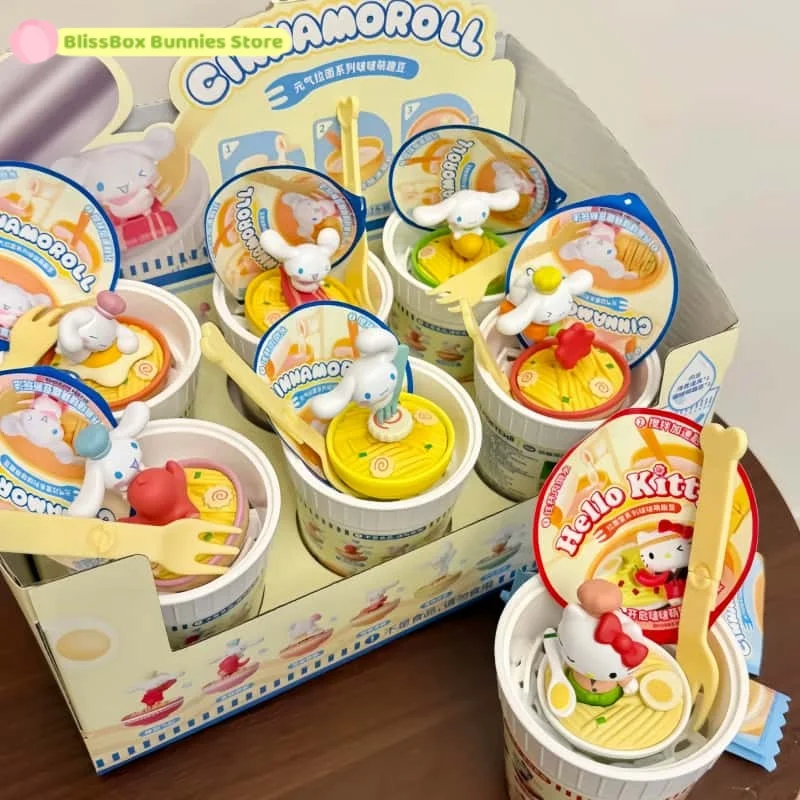 Genuine Sanrio Cinnamoroll Vitality Ramen Series Blind Box Bobo Cute Trendy Doll Ornament Collection Toy Girl Birthday Gifts
Genuine Sanrio Cinnamoroll Vitality Ramen Series Blind Box Bobo Cute Trendy Doll Ornament Collection Toy Girl Birthday Gifts