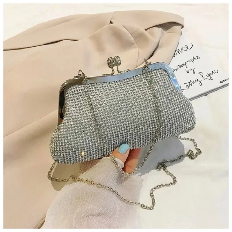 Golden Evening Clutch Women's Bags Wedding Shiny Handbags Bridal Metal Bow Handbag Bag Chain Shoulder Bag Wallets Rhinestone
Golden Evening Clutch Women's Bags Wedding Shiny Handbags Bridal Metal Bow Handbag Bag Chain Shoulder Bag Wallets Rhinestone