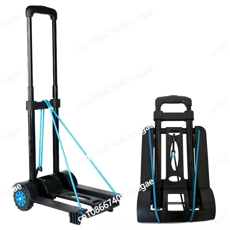 Small cart folding household portable cargo carrying luggage trolley shopping cart
Small cart folding household portable cargo carrying luggage trolley shopping cart