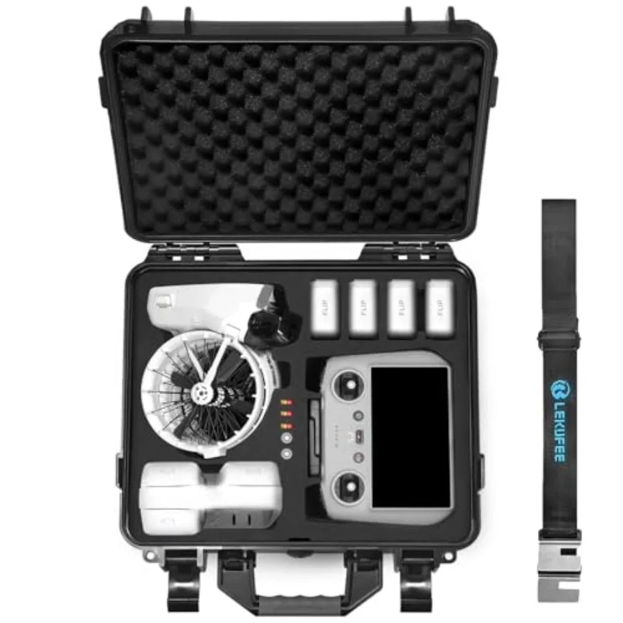 Waterproof Hard Case for DJI FlipFly More Combo DJI RC 2 RC N3/N2 Battery 9 pcs Charging Hub and More Accessories(Case Only)
Waterproof Hard Case for DJI FlipFly More Combo DJI RC 2 RC N3/N2 Battery 9 pcs Charging Hub and More Accessories(Case Only)