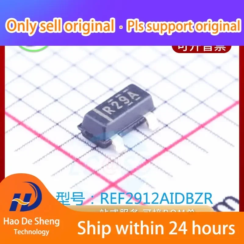 10 шт./лот REF2912AIDBZR логотип R29A SOT23-3 новый оригинальный аккумулятор на складе
10 шт./лот REF2912AIDBZR логотип R29A SOT23-3 новый оригинальный аккумулятор на складе