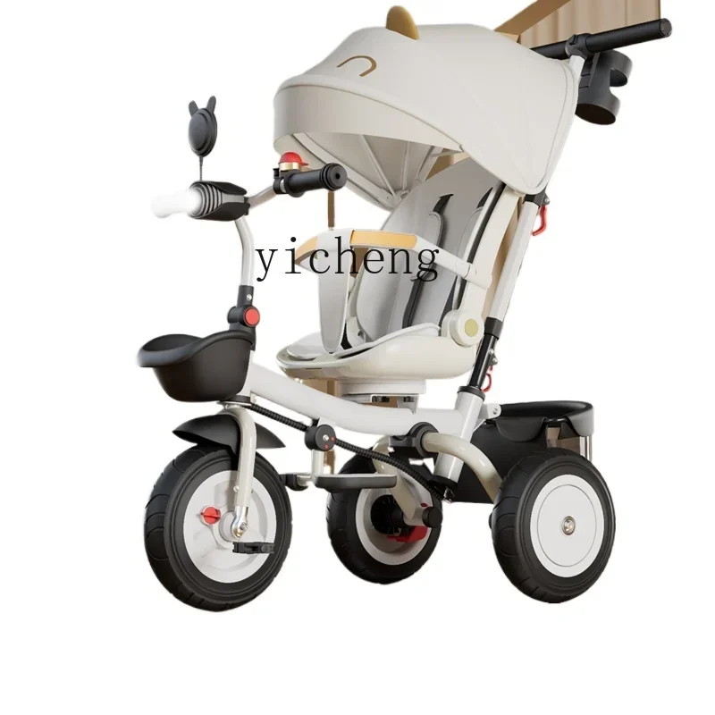 XL Children's Tricycle Baby Trolley Folding Reclining Toy Car 
XL Children's Tricycle Baby Trolley Folding Reclining Toy Car