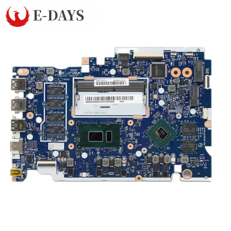 For Lenovo Ideapad S145-15IKB V15-IKB Laptop Motherboard NM-C561 Notebook Mainboard with I3/I5/I7 CPU 4GB RAM 100% Tested Ok
For Lenovo Ideapad S145-15IKB V15-IKB Laptop Motherboard NM-C561 Notebook Mainboard with I3/I5/I7 CPU 4GB RAM 100% Tested Ok