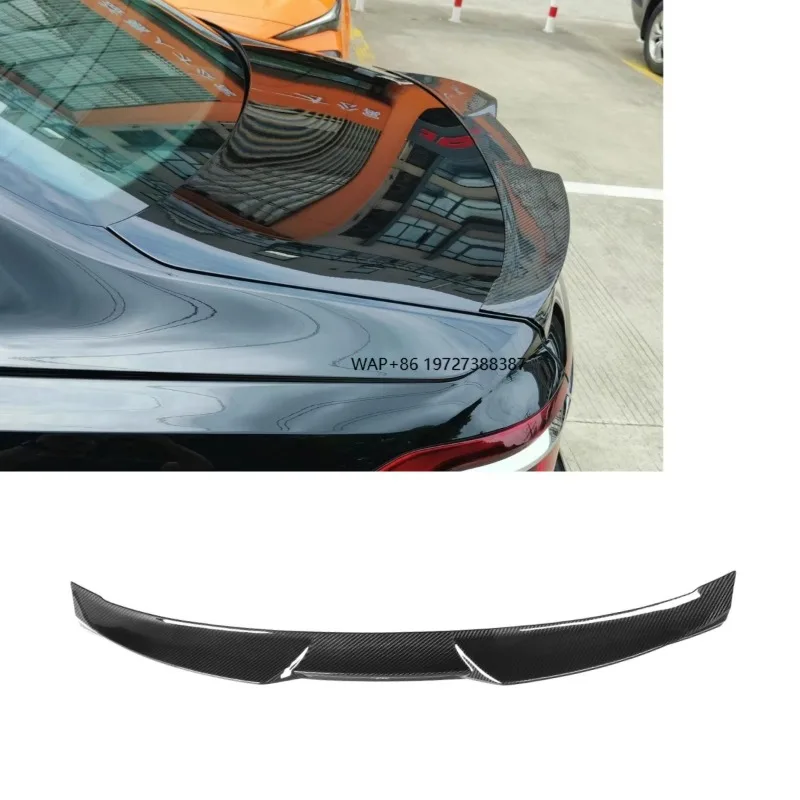 100% Dry Carbon Fiber M Style Rear Trunk Spoiler for A8 4-Door 2019-2024 A8 Car Trunk Spoiler
100% Dry Carbon Fiber M Style Rear Trunk Spoiler for A8 4-Door 2019-2024 A8 Car Trunk Spoiler