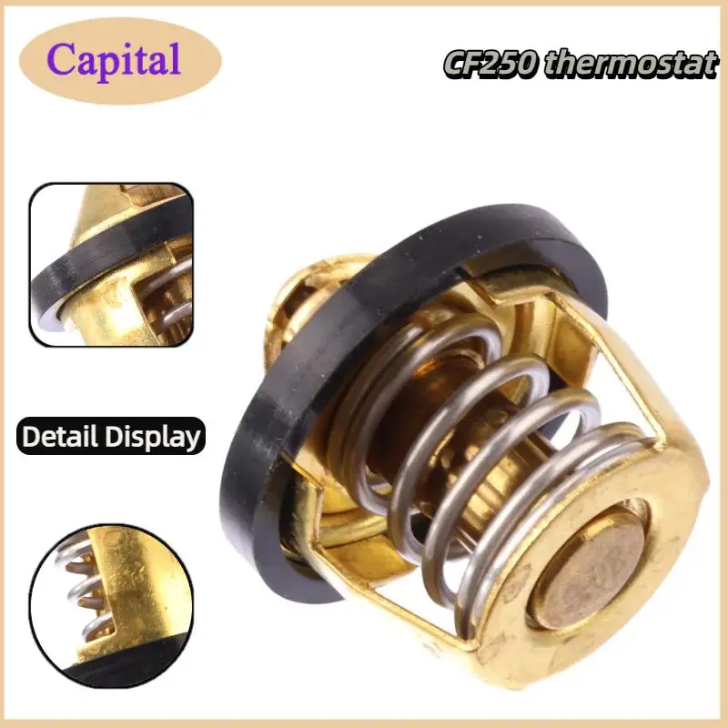Premium Gold CF250 Thermostat - Essential Assembly Part for All-Terrain ATV Motorcycle Accessories
Premium Gold CF250 Thermostat - Essential Assembly Part for All-Terrain ATV Motorcycle Accessories