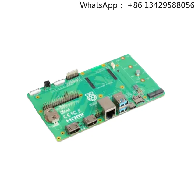 Raspberry Pi Compute Module 5 IO board Gigabit Ethernet RJ45 with PoE+ HAT+ support