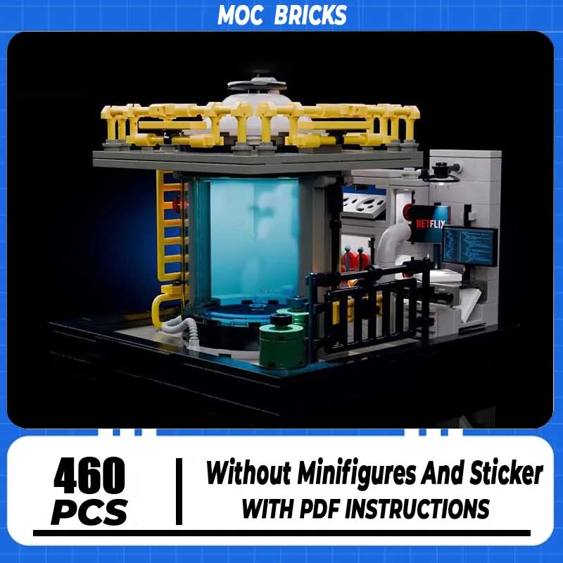 Movie Model Moc Building Blocks Modular Eleven's Sensory Deprivation Tank Model Technology Gift Construstion DIY Assembly Toy
Movie Model Moc Building Blocks Modular Eleven's Sensory Deprivation Tank Model Technology Gift Construstion DIY Assembly Toy