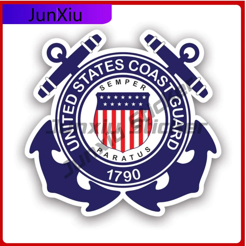 Unique Minimalist Vintage U S Coast Guard Anchors Sticker Uv Protected Decals 1790 Logo Semper Paratus Sticker Durable
Unique Minimalist Vintage U S Coast Guard Anchors Sticker Uv Protected Decals 1790 Logo Semper Paratus Sticker Durable