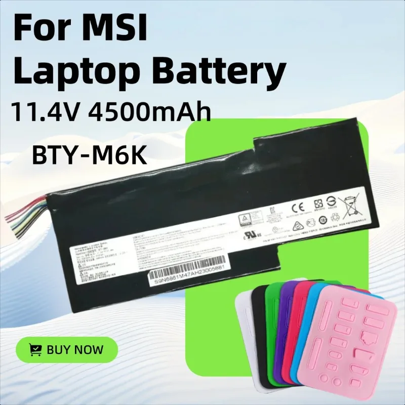 BTY-M6K для MSI MS-17B4 MS-16K3 GS63VR 7RG-005 7RG GF63 8RD-031TH 8RC GF75 Тонкий 3RD 8RC 9SC аккумулятор для ноутбука
BTY-M6K для MSI MS-17B4 MS-16K3 GS63VR 7RG-005 7RG GF63 8RD-031TH 8RC GF75 Тонкий 3RD 8RC 9SC аккумулятор для ноутбука