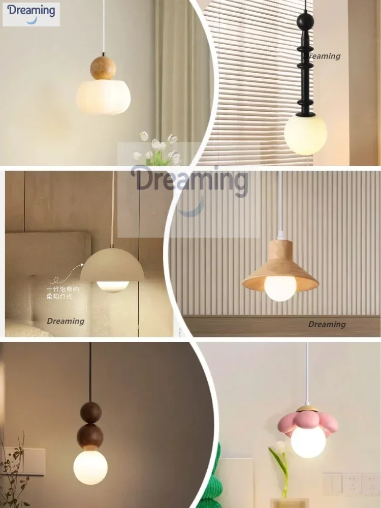 Bedroom bedside chandelier French retro walnut bed and breakfast bedside lamp art Japanese wabi sandy wind single-headed small c
Bedroom bedside chandelier French retro walnut bed and breakfast bedside lamp art Japanese wabi sandy wind single-headed small c