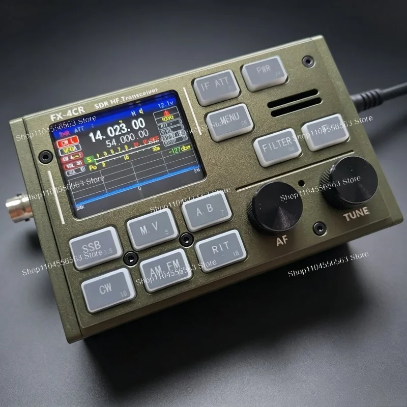 FX4CR 2024 Final Edition HF SDR Transceiver 20W Adjustable Power Amateur Radio Supports SSB CW AM FM Shortwave Radio
FX4CR 2024 Final Edition HF SDR Transceiver 20W Adjustable Power Amateur Radio Supports SSB CW AM FM Shortwave Radio