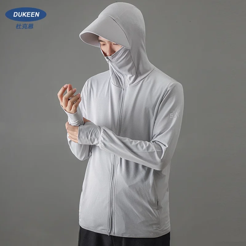 DUKEEN Sun Protection Clothing for Men and Women Summer Anti-Uv Hooded Cardigan Breathable Cool Feeling Outdoor Thin Jacket
DUKEEN Sun Protection Clothing for Men and Women Summer Anti-Uv Hooded Cardigan Breathable Cool Feeling Outdoor Thin Jacket