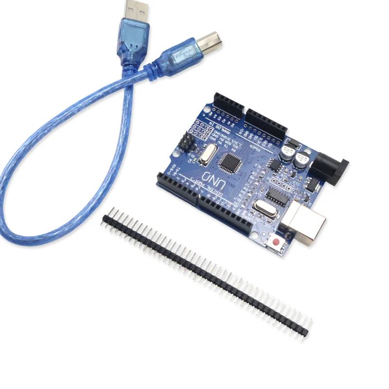 UNO R3 Development Board ATmega328P with USB Cable Compatible with Arduino IDE for Beginners DIY Projects
UNO R3 Development Board ATmega328P with USB Cable Compatible with Arduino IDE for Beginners DIY Projects