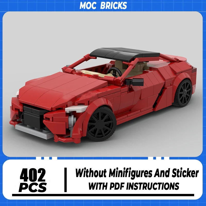 Super Sports Model Moc Building Blocks LC500 Speed Champions Model Technology Brick DIY Assembly Construction Toy Holiday Gift
Super Sports Model Moc Building Blocks LC500 Speed Champions Model Technology Brick DIY Assembly Construction Toy Holiday Gift