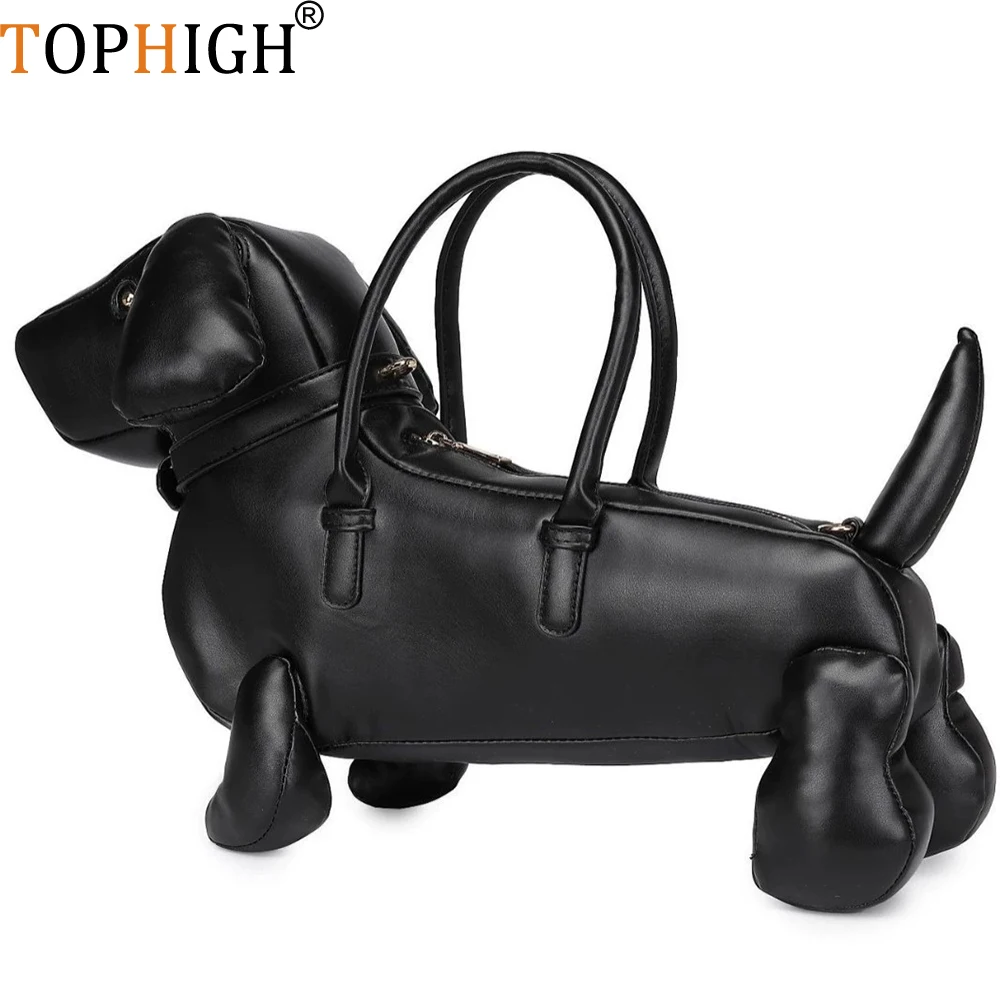 TOPHIGH Fashion Creative Dog Design Cute Tote Bag Dachshund Handbag Soft Leather Shoulder Messenger Bag For Woman Purse Bolsas
TOPHIGH Fashion Creative Dog Design Cute Tote Bag Dachshund Handbag Soft Leather Shoulder Messenger Bag For Woman Purse Bolsas
