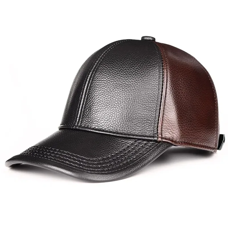 2026 New Autumn Winter The First Layer Cowhide Leather Warm Baseball Caps For Men Natural Genuine Leather Cap Men's Leather Hat
2026 New Autumn Winter The First Layer Cowhide Leather Warm Baseball Caps For Men Natural Genuine Leather Cap Men's Leather Hat