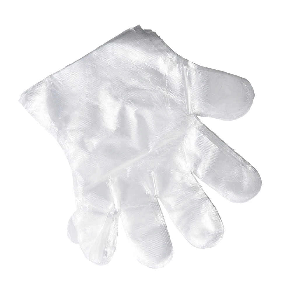 100Pcs/lot Gloves Transparent Plastic Disposable Gloves Food Grade Oil Proof Waterproof For Kitchen Cooking Household Cleaning
100Pcs/lot Gloves Transparent Plastic Disposable Gloves Food Grade Oil Proof Waterproof For Kitchen Cooking Household Cleaning