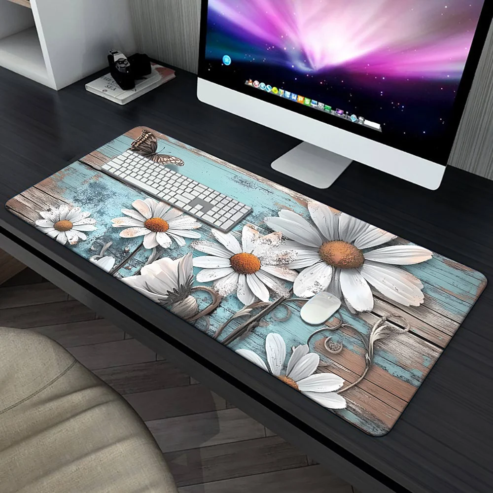 Artistic Wooden Board & Daisy Mouse Pad, Non-Slip Gaming Desk Mat, Waterproof Mouse Mat for PC, Laptop, Office and Home Use
Artistic Wooden Board & Daisy Mouse Pad, Non-Slip Gaming Desk Mat, Waterproof Mouse Mat for PC, Laptop, Office and Home Use