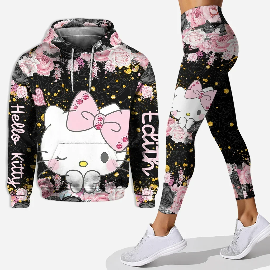 Женский комплект Disney Hello Kitty 3D Женская толстовка с капюшоном и узкие брюки Hello Kitty Штаны для йоги Спортивные брюки Модный спортивный комплект
Женский комплект Disney Hello Kitty 3D Женская толстовка с капюшоном и узкие брюки Hello Kitty Штаны для йоги Спортивные брюки Модный спортивный комплект