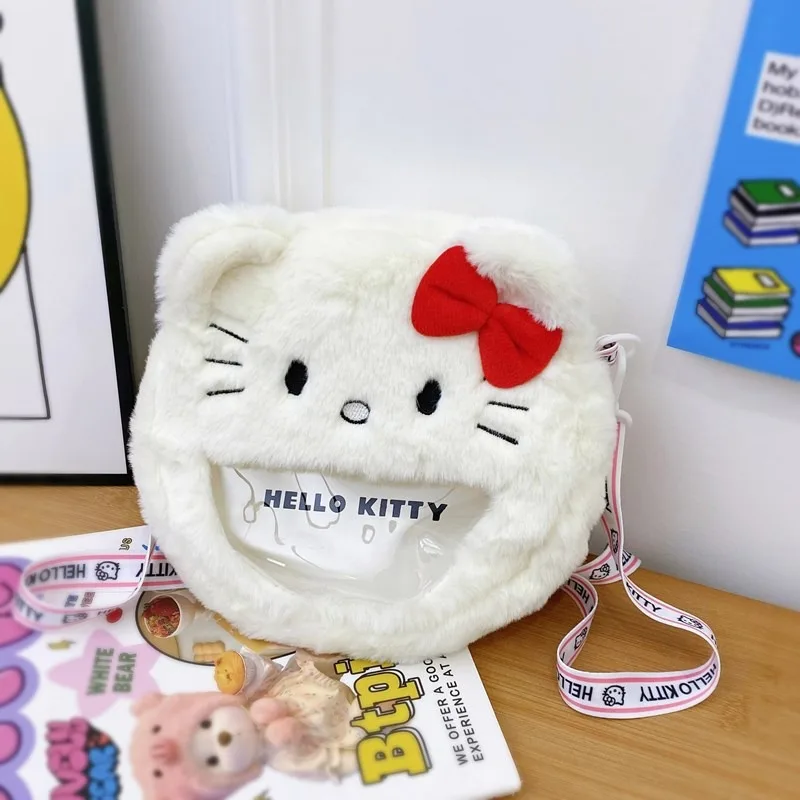 Hello Kitty Cartoon Character Plush Bag New Personalized Kawaii Round Student Girl Sweet Gift
Hello Kitty Cartoon Character Plush Bag New Personalized Kawaii Round Student Girl Sweet Gift
