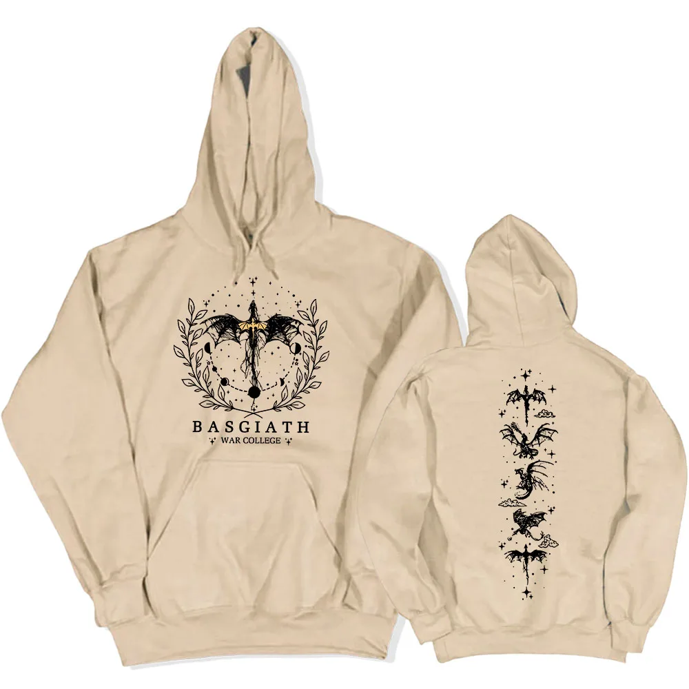 Basgiath War College Hoodies Onyx Storm Dragon Rider Sweatshirts 2025 New Book Printing Sudaderas Long Sleeve Women Men Clothing
Basgiath War College Hoodies Onyx Storm Dragon Rider Sweatshirts 2025 New Book Printing Sudaderas Long Sleeve Women Men Clothing