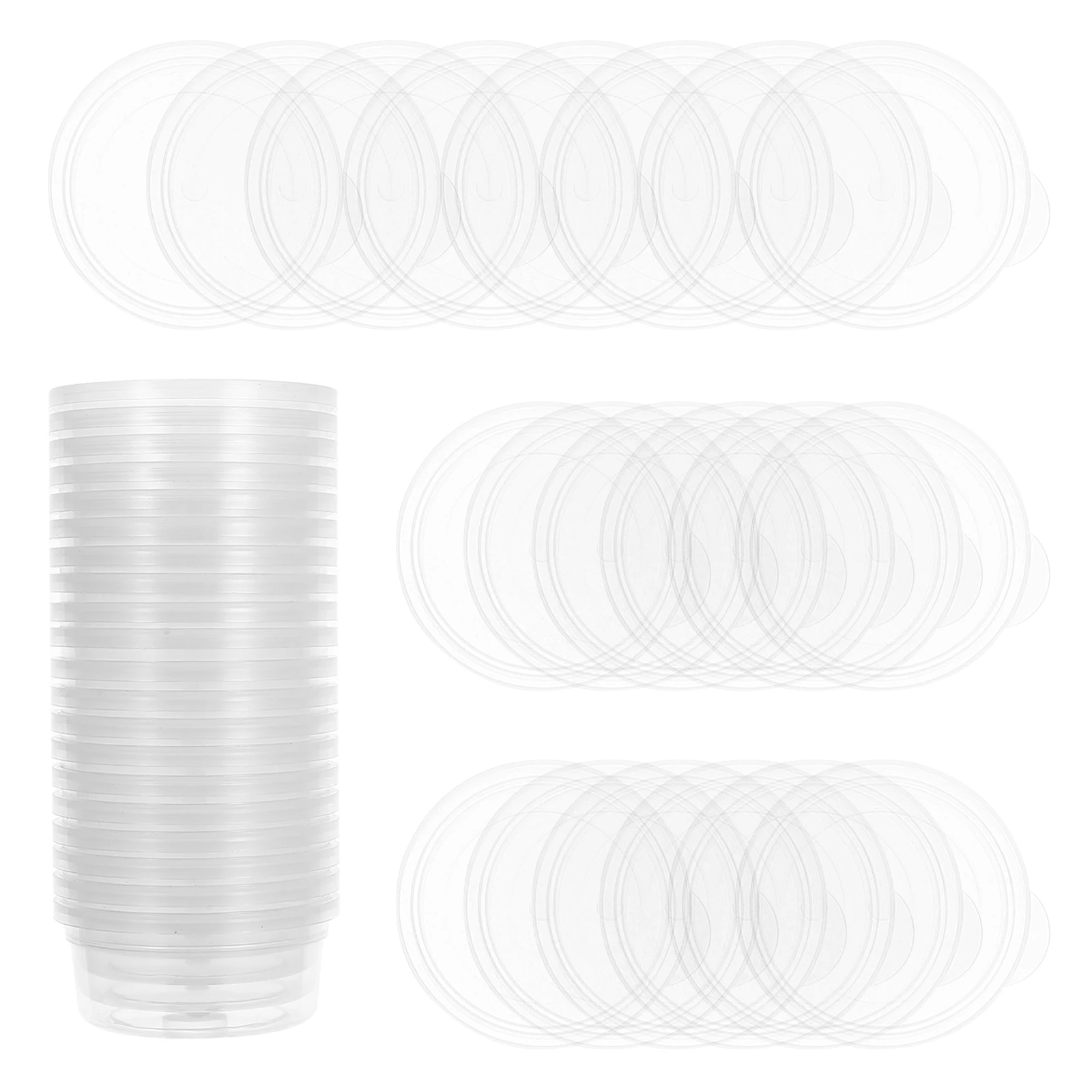 20 Pcs Mini Storage Box Round Plastic Container Small Clear Cases Pp Clay Containers Organizing
20 Pcs Mini Storage Box Round Plastic Container Small Clear Cases Pp Clay Containers Organizing