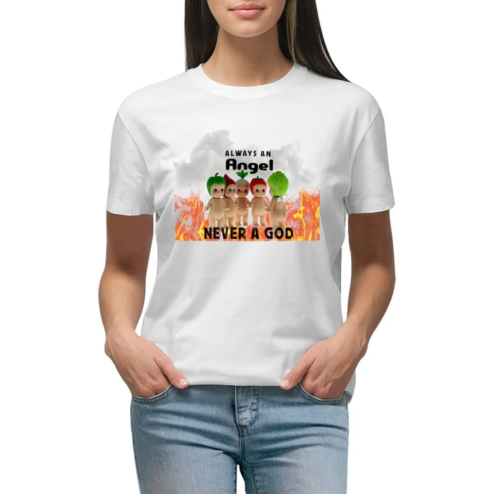 boygenius Always an Angel Never a God T-shirt oversized shirts graphic tees t-shirts for Women cotton
boygenius Always an Angel Never a God T-shirt oversized shirts graphic tees t-shirts for Women cotton