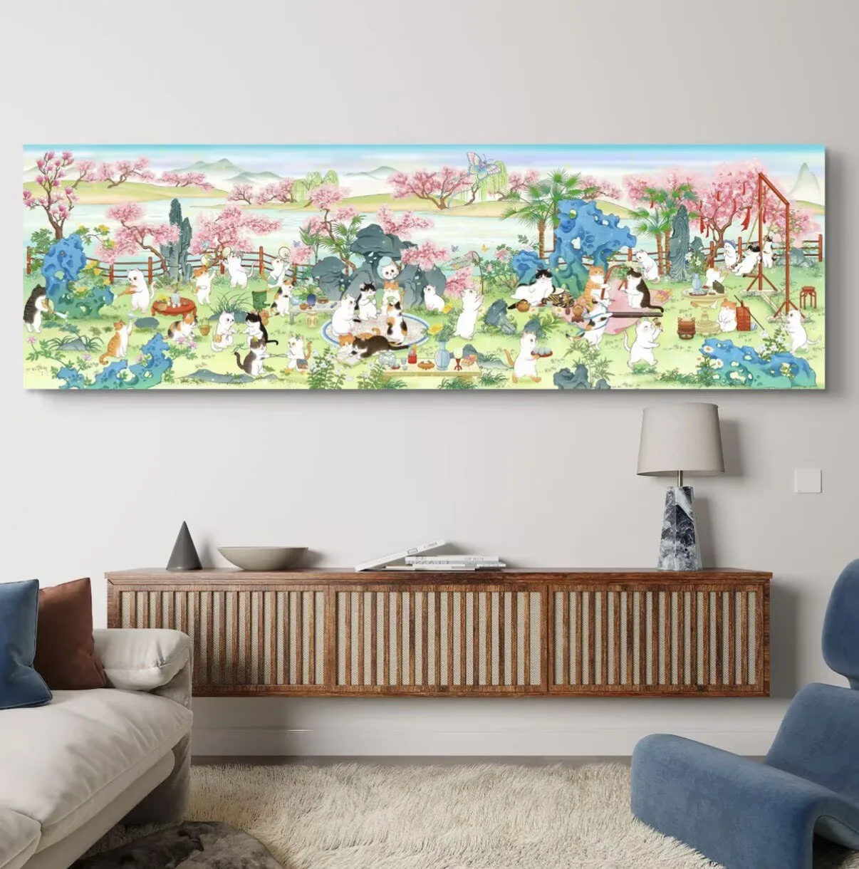 9CT 14ct Cats Playing Printed Kit Cross Stitch Embroidery DIY Needlework Home Crafts With Needles Threads 100 Colors
9CT 14ct Cats Playing Printed Kit Cross Stitch Embroidery DIY Needlework Home Crafts With Needles Threads 100 Colors