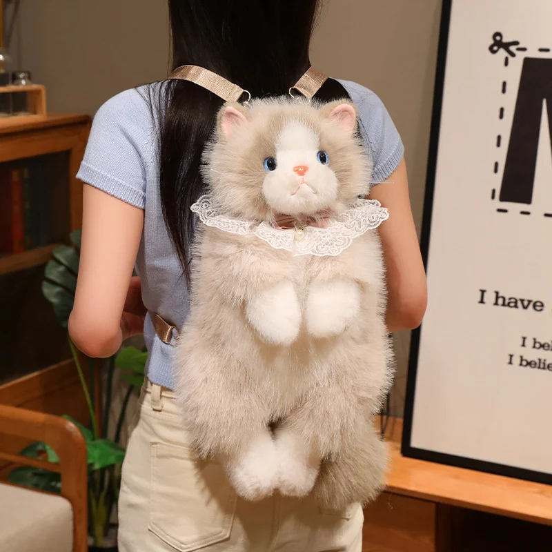 Cute Plush Backpack Soft Fluffy Cartoon Animal Shoulder Bag Casual Travel School Bag Fashion Adult Daily Storage Backpack
Cute Plush Backpack Soft Fluffy Cartoon Animal Shoulder Bag Casual Travel School Bag Fashion Adult Daily Storage Backpack