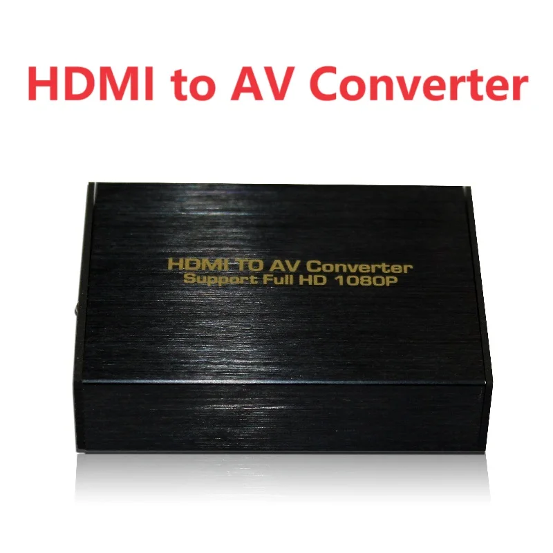 HDMI-compatible TO AV Converter CVBS AV 3.5mm RCA Output NTSC&PAL Select Switch 1080P LPCM2.0 for TV BOX PS4 XBOX DVD Blue-Ray
HDMI-compatible TO AV Converter CVBS AV 3.5mm RCA Output NTSC&PAL Select Switch 1080P LPCM2.0 for TV BOX PS4 XBOX DVD Blue-Ray