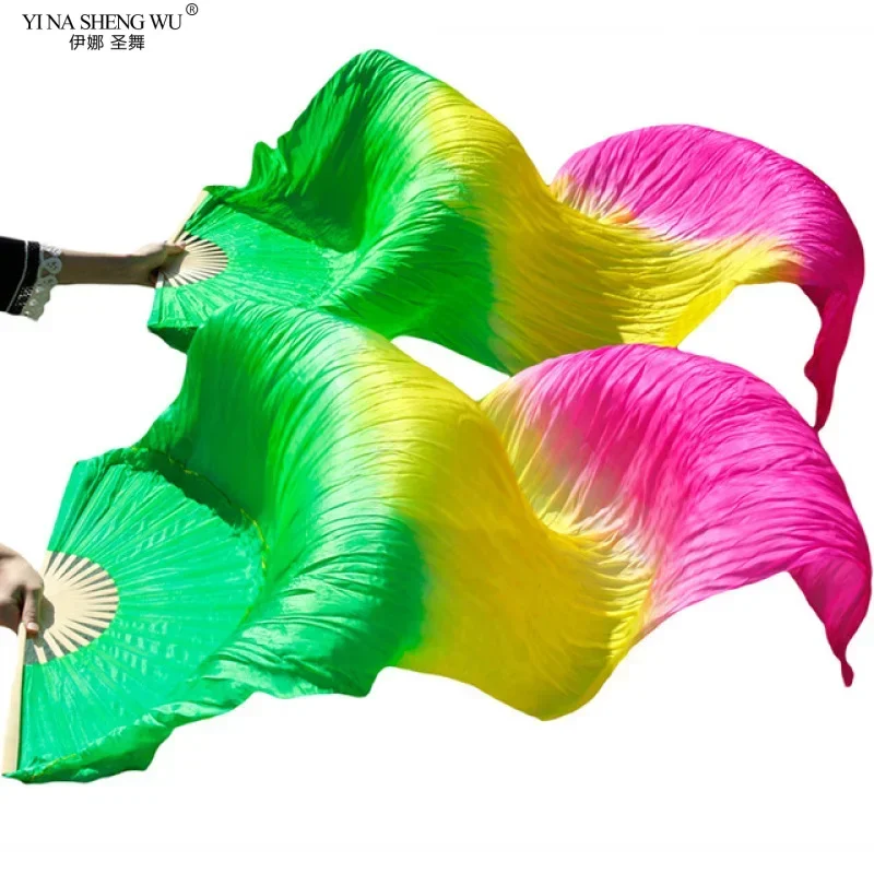 100% Real Silk Fan Belly Dance Performance Props Handmade High-quality Imitation/silk Fan Dance Fan Multi-color Gradient 1 Pair
100% Real Silk Fan Belly Dance Performance Props Handmade High-quality Imitation/silk Fan Dance Fan Multi-color Gradient 1 Pair