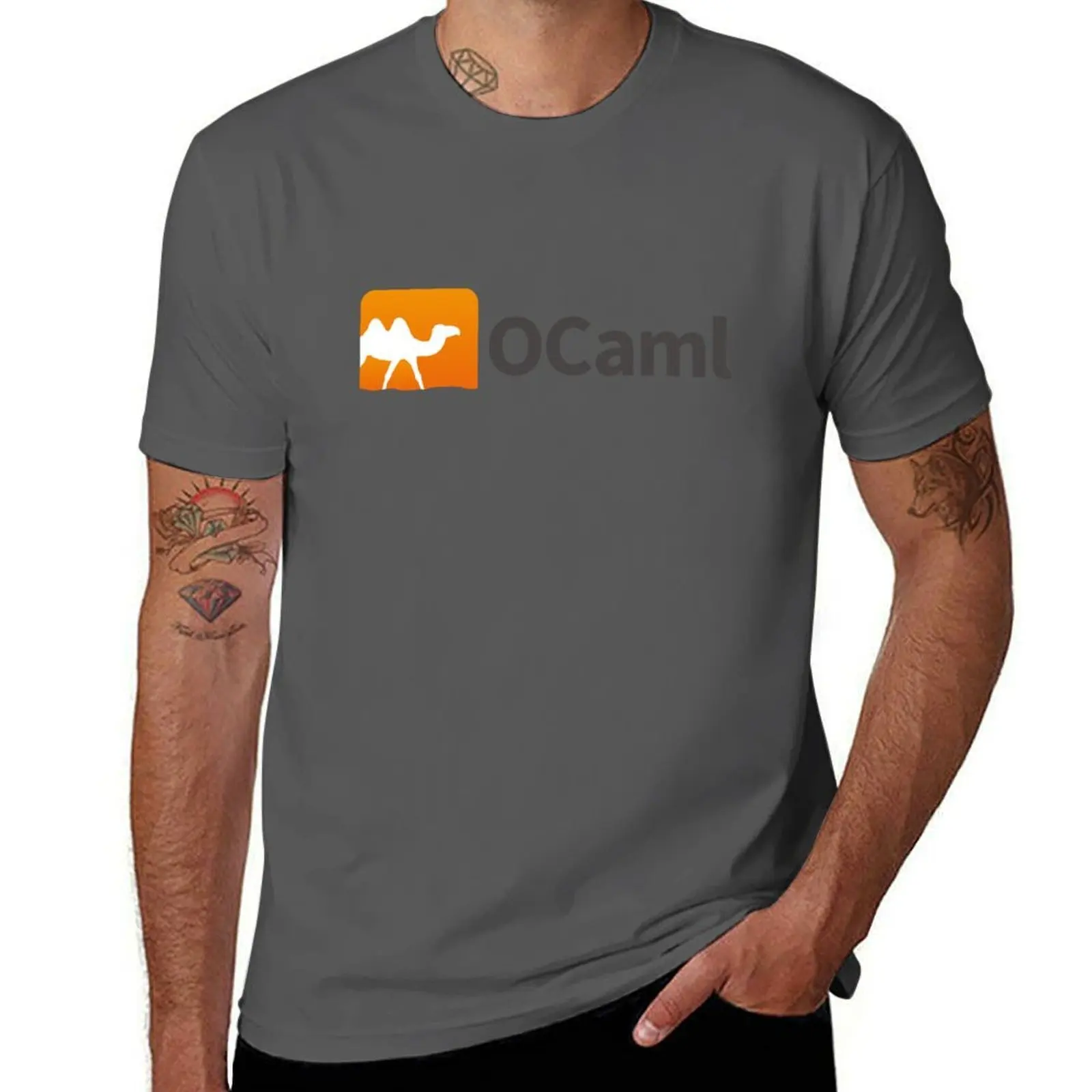 Ocaml logo T-Shirt cotton t shirts man 100% man t shirt designer T-Shirt
Ocaml logo T-Shirt cotton t shirts man 100% man t shirt designer T-Shirt