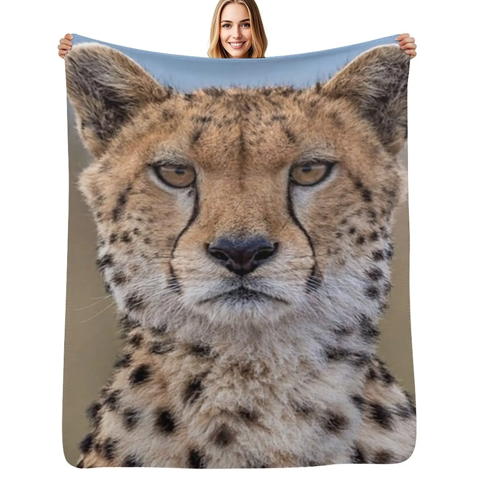 Cheetah Throw Blanket Warm Cozy Throw Blanket for Living Room Couch
Cheetah Throw Blanket Warm Cozy Throw Blanket for Living Room Couch