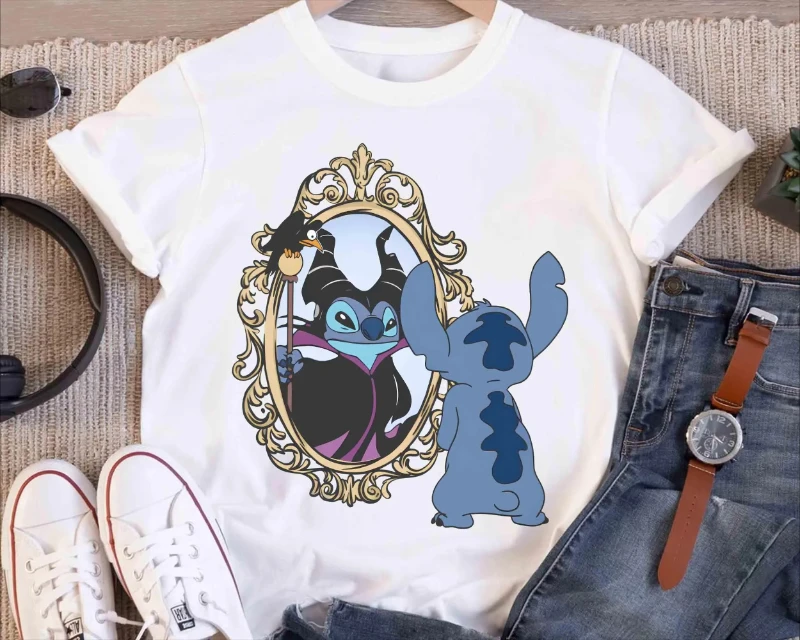 Coquette Stitch Costume Maleficent Halloween Shirt Disney Parks Sleeping Beauty Tee Stitch Cosplay Women Men Cute T-Shirt
Coquette Stitch Costume Maleficent Halloween Shirt Disney Parks Sleeping Beauty Tee Stitch Cosplay Women Men Cute T-Shirt