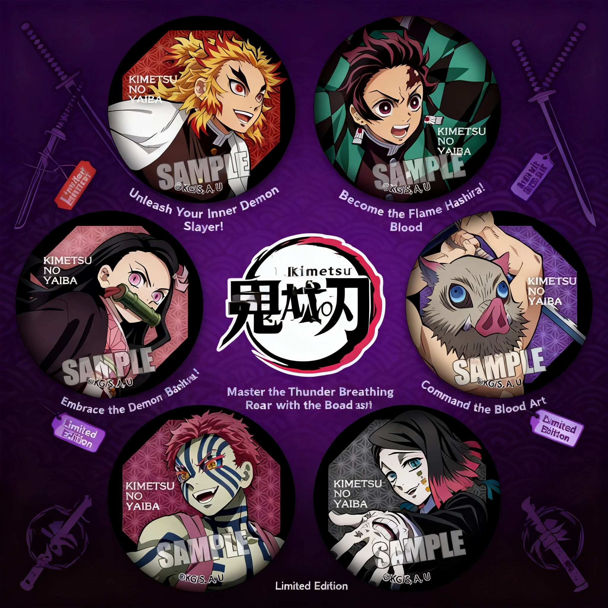Значок Demon Slayer Kimetsu no Yaiba: коллекция аниме-мерча с Ренгоку Кёджуро, Аказой, Энмом — пины, броши, аксессуары для косплея, подарок
Значок Demon Slayer Kimetsu no Yaiba: коллекция аниме-мерча с Ренгоку Кёджуро, Аказой, Энмом — пины, броши, аксессуары для косплея, подарок