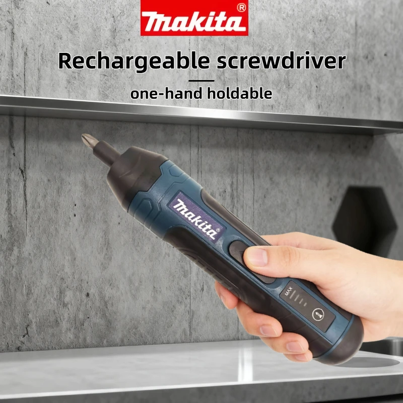 Makita Style Cordless Electric Screwdriver - 1300mAh Rechargeable Power Drill with Adjustable Torque(tool only)
Makita Style Cordless Electric Screwdriver - 1300mAh Rechargeable Power Drill with Adjustable Torque(tool only)