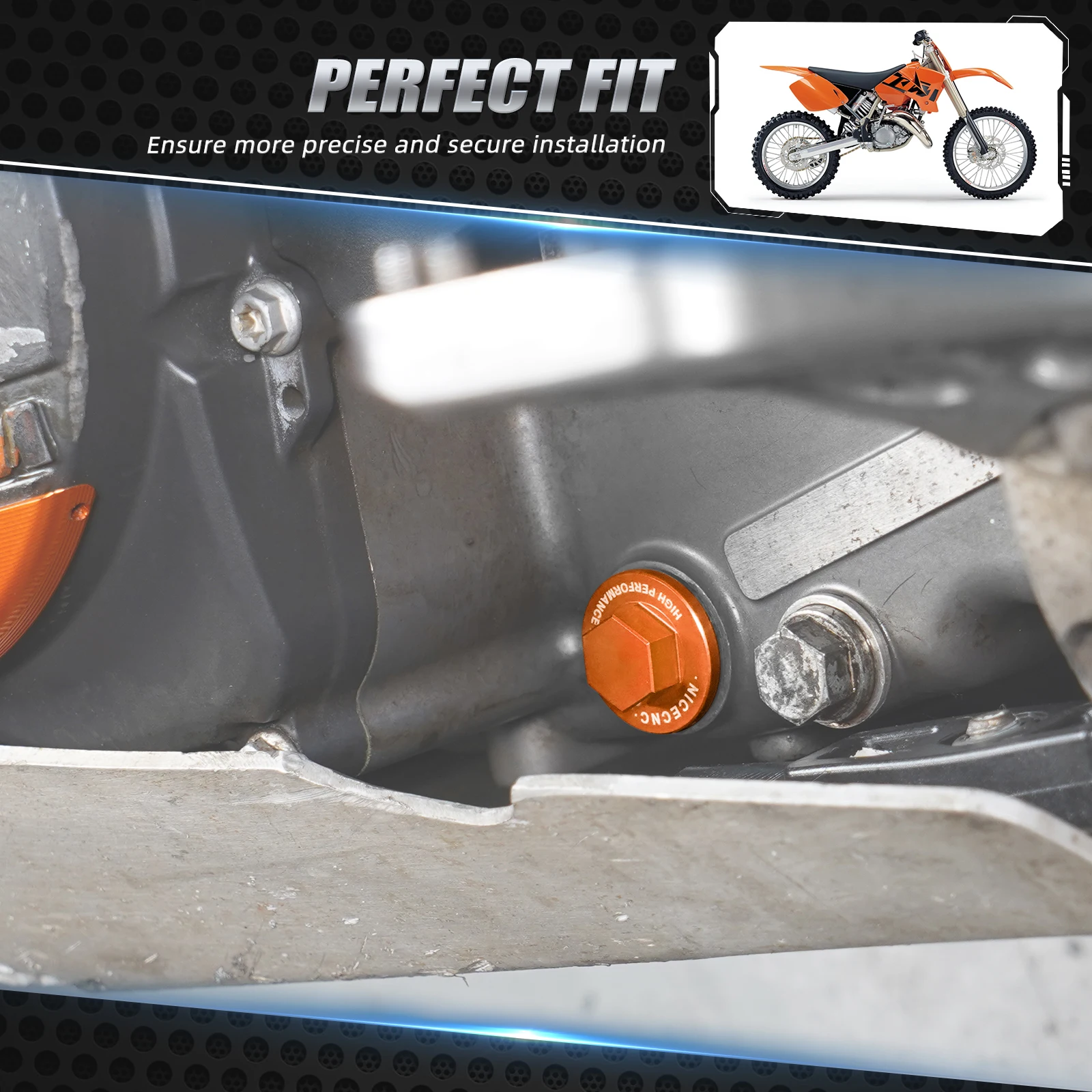 NICECNC For KTM EXC-F 500 450 350 250 XCF-W SXF XCF SMR 2015-2023 Motorcycle Magnetic Oil Drain Plug Bolt Left Oil Filter Plug
NICECNC For KTM EXC-F 500 450 350 250 XCF-W SXF XCF SMR 2015-2023 Motorcycle Magnetic Oil Drain Plug Bolt Left Oil Filter Plug