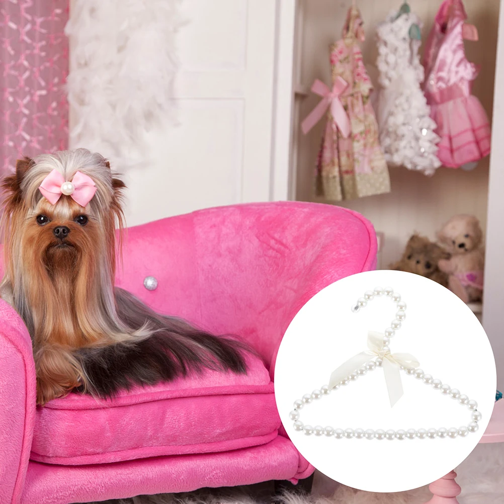 3pcs Pet Clothes Hanger Lightweight Non slip Wardrobe Pearl Decor Dog Garment Rack Storage Closet ganizer
3pcs Pet Clothes Hanger Lightweight Non slip Wardrobe Pearl Decor Dog Garment Rack Storage Closet ganizer