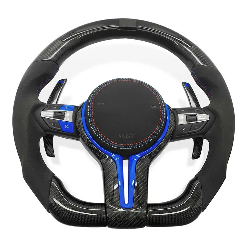 Modified Steering Wheel For BMW F30 F31 F32 F10 F20 F15 F16 F22 F34 F80 F82 E70 E71 E90 E92 Carbon Fiber LED Car Steering Wheel
Modified Steering Wheel For BMW F30 F31 F32 F10 F20 F15 F16 F22 F34 F80 F82 E70 E71 E90 E92 Carbon Fiber LED Car Steering Wheel