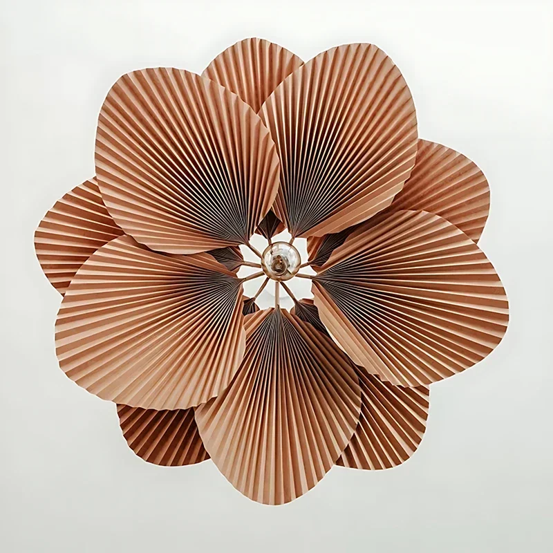SANDYHA Modern Handmade Fan Shaped Chandelier Japanese Retro Leaves Pendant Light for Restaurant Hotel B&B Bedroom Decorative
SANDYHA Modern Handmade Fan Shaped Chandelier Japanese Retro Leaves Pendant Light for Restaurant Hotel B&B Bedroom Decorative